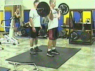 Power Cleans Exercise